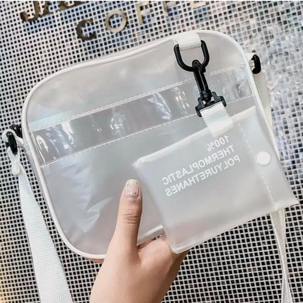 Clear Shoulder / Crossbody Camera Bag - Picture 2 of 4